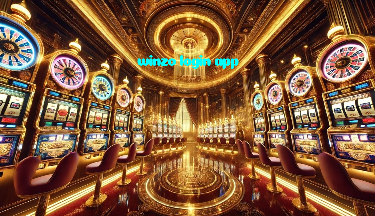 winzo login app casino presented on mobile device in Pakistan with slots and live games